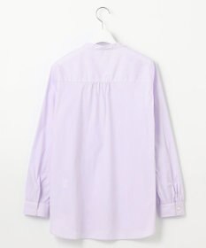 J.PRESS LADIES 【洗える】BEZ VEGA ストライプ ピンタック ブラウス