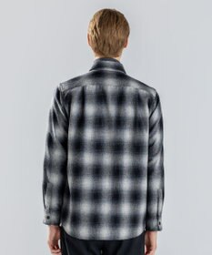 JOSEPH HOMME 【新素材】フェードフラノチェック / シャツブルゾン