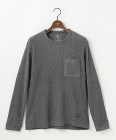 JOSEPH ABBOUD MOUNTAIN 【日本製/ソフト】ソフトウォームワッフル 長袖Tシャツ