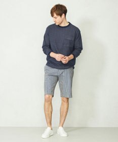 JOSEPH ABBOUD MOUNTAIN 【SPACE／UNISEX】オーガニックコットン使用 ヴィンテージインレー Ｔシャツ