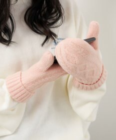 WEGO 【手袋】ケーブルミトングローブ