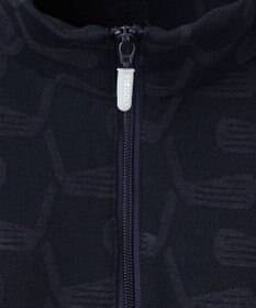 23区GOLF 【MEN/キングサイズ】【吸湿発熱】】クラブ柄 ハーフジップ