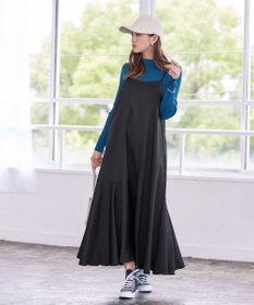 Tiaclasse 【洗える】アシンメトリーキャミワンピース