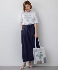 23区 S 【洗える】JANE PACKERコラボ フラワー刺繍 Tシャツ