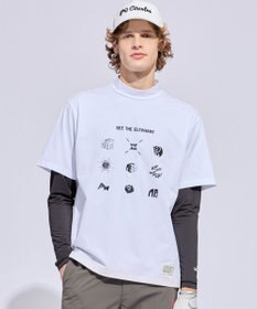 PW CIRCULUS 【MEN】9モチーフモックネック ゴルフ