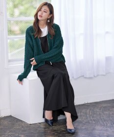 Tiaclasse 【洗える】アシンメトリーキャミワンピース