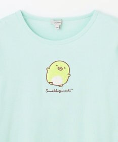 ANY KIDS 【すみっコぐらし】サガラ刺繍 長袖 Tシャツ