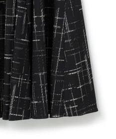 23区 【洗える】モノクロトーンプリント スカート