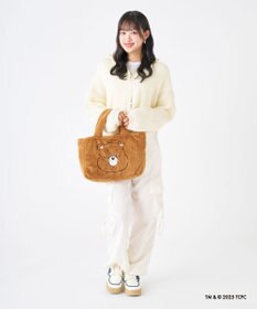 MOONBAT Care Bears(ケアベア) フェイクファーバッグ A4サイズ 手洗い可能