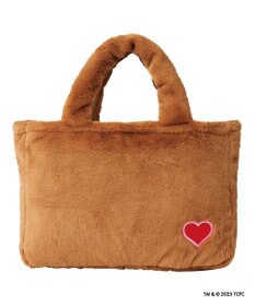 MOONBAT Care Bears(ケアベア) フェイクファーバッグ A4サイズ 手洗い可能