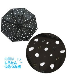 Mother garden しろたん 折りたたみ傘 晴雨兼用