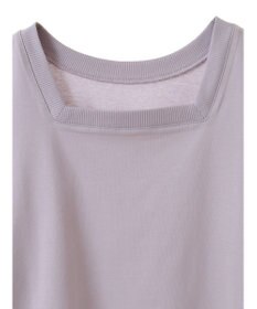 CRAFT STANDARD BOUTIQUE 接触冷感/抗菌防臭/ 前後2WAY半袖スクエアネックTee