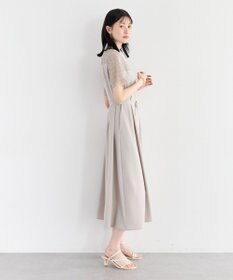 YECCA VECCA レース切替ワンピース