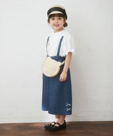 ANY KIDS デニム ガウチョパンツ