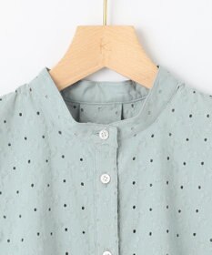 組曲 L エンブロイダリーレースノースリーブ ブラウス