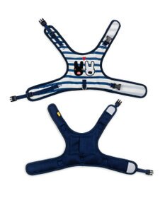 PET PARADISE リサとガスパール 保冷剤付 ハーネス 《ボーダー》 Ｓ 小型犬