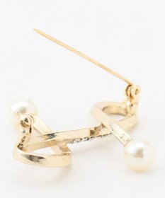 組曲 ウェーブラインブローチ