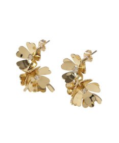 YECCA VECCA メタルフラワーピアス