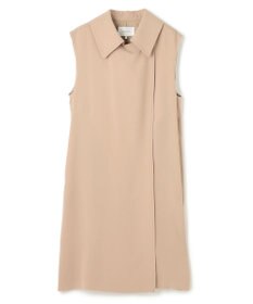 BEIGE， FLEUR / ラップデザインロングジレ