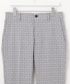 23区GOLF 【MEN】【ストレッチ】エッフェル塔柄 ジャガードパンツ