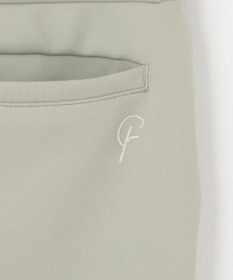 23区GOLF 【WOMEN】【23Fondation/WEB&一部店舗限定】ソフトダンボールニット フレアパンツ