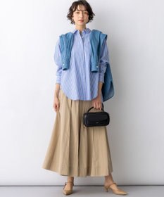 23区 【先行予約】CANCLINI シャーティング ルーズフィットシャツ