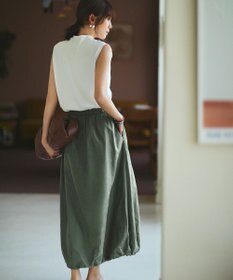 ICB L エステルメモリータフタ バルーンスカート