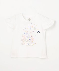 組曲 KIDS 【110-140㎝】 シーグロウフリルTシャツ
