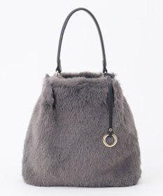 組曲 ファーバケット バッグ