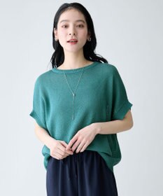 ANY ラミータッチオーバーニット