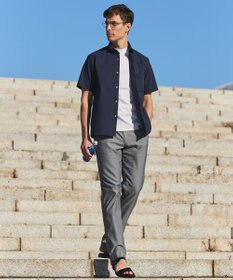 GOTAIRIKU リラックスシルエット【高通気性/吸水速乾】ドッツエアー クールマックスサッカーシャツ