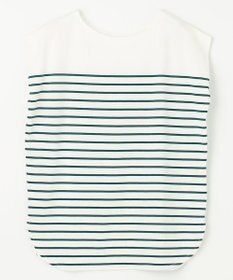 ANY 【接触冷感・UVケア】TCオーガビッツボーダー Tシャツ