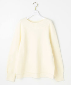 ANY SIS ボートネックAir ニット