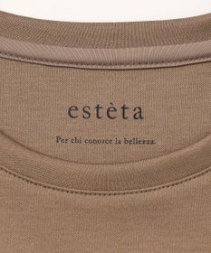 23区 【エステータ】スーピマコットン プレミアムジャージー ノースリーブTシャツ