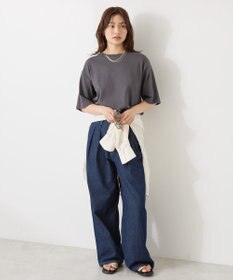 AMERICAN HOLIC 【接触冷感】スムースルーズクルーネックＴシャツ