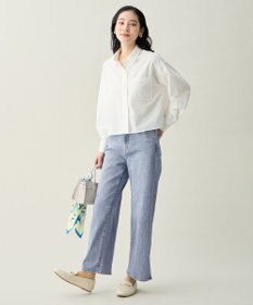 ANY L ANYクロップドシャツ