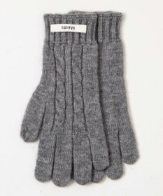 WEGO ケーブル編みグローブ