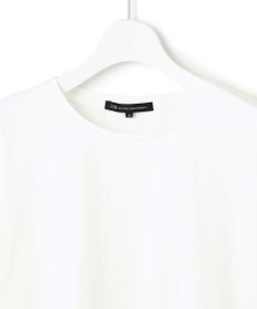 23区 S 【洗える】ナチュラルコットンベア レースレイヤード カットソー