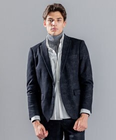 JOSEPH HOMME パッチジャガードジャージー　ジャケット