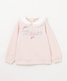 ANY KIDS 裏毛 モシャモシャ ロゴ トレーナー