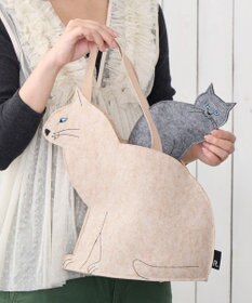 ROOTOTE 3621【ネコトート】EU.デリ.オスワリネコ-B