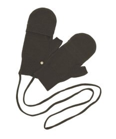 earth music&ecology チャーム付きニットミトン