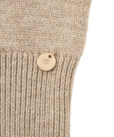 earth music&ecology チャーム付きニットミトン