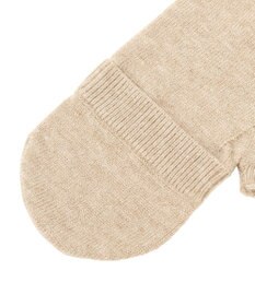 earth music&ecology チャーム付きニットミトン