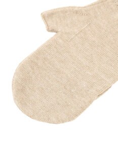 earth music&ecology チャーム付きニットミトン