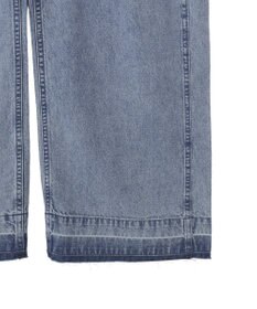 YECCA VECCA 綿麻デニムサロペット