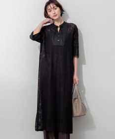 23区 【SLOW/一部店舗限定】モチーフレース ワンピース