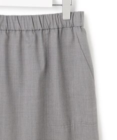 ICB 【洗える】T/Wブロード ナロースカート