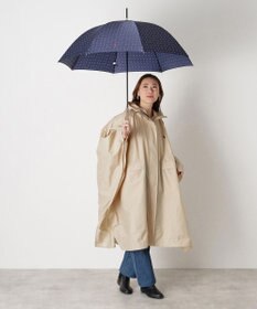 MOONBAT POLO RALPH LAUREN（ポロ ラルフローレン)ドット×ロゴ 雨傘 長傘