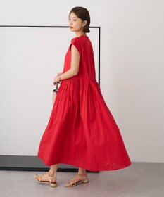 CRAFT STANDARD BOUTIQUE インド綿フレンチスリーブワンピース